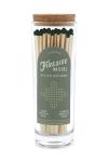 Сірники у скляній банці Paddywax Fireside Safety Matches 85-pack колір зелений Сірники у скляній банці Paddywax Fireside Safety Matches 85-pack колір зелений