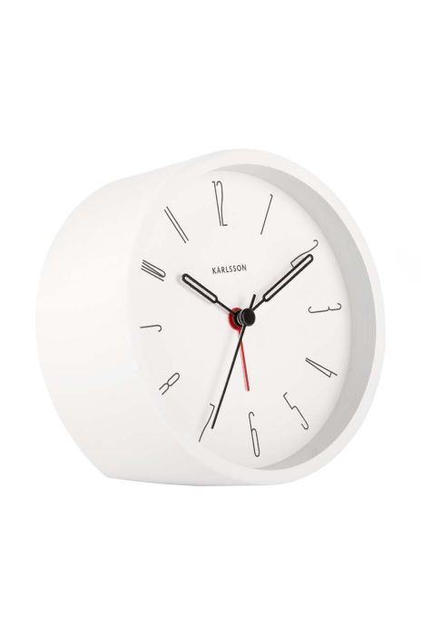 Будильник Karlsson колір білий (3146828) Будильник Karlsson колір білий (3146828)