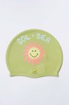 Дитяча шапка для плавання SunnyLife X SmileyWorld колір барвистий Дитяча шапка для плавання SunnyLife X SmileyWorld колір барвистий