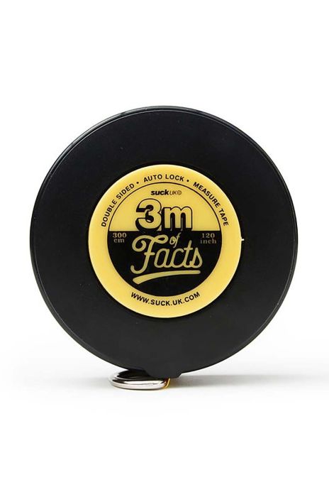 Рулетка Luckies of London 3m Of Facts колір барвистий