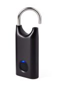 Замок на відбиток пальця Lexon Nomaday колір чорний