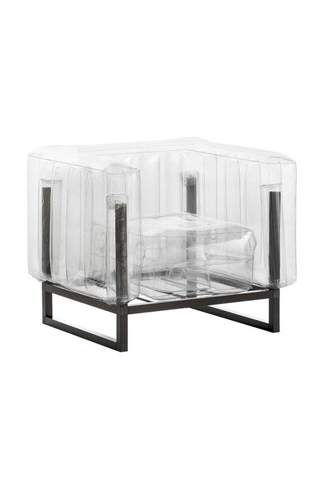 Надувне крісло Mojow Yomi колір прозорий (3339699) Надувне крісло Mojow Yomi колір прозорий (3339699)