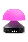 Будильник led Lexon Mina Sunrise колір сірий