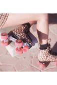 Ролики Impala Quad Skate Leopard колір барвистий
