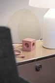 Магнітний зарядний куб Avolt Square 1, 2 x USB, 1,8 m колір рожевий (3503112)
