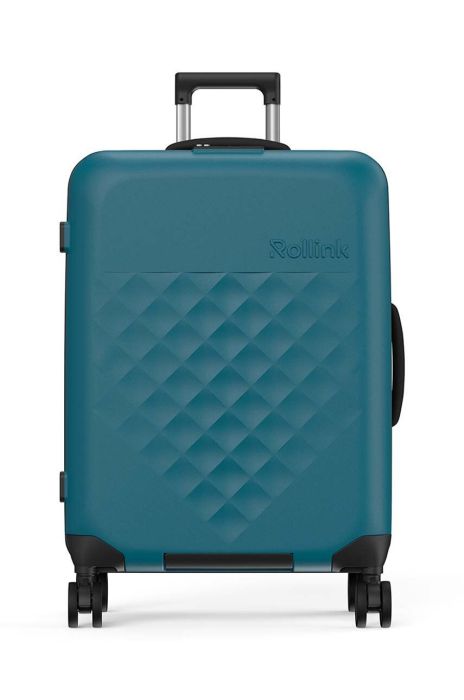 Валіза Rollink Flex 360 Spinning 26" 77 L колір бірюзовий Валіза Rollink Flex 360 Spinning 26" 77 L колір бірюзовий
