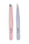 Набір пінцетів Danielle Beauty Pastel Tweezer Duo 2-pack колір барвистий Набір пінцетів Danielle Beauty Pastel Tweezer Duo 2-pack колір барвистий
