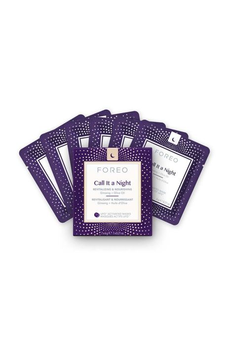 Активована маска з поживно-відновлювальним ефектом ufo FOREO Call It a Night 7-pack колір барвистий Активована маска з поживно-відновлювальним ефектом ufo FOREO Call It a Night 7-pack колір барвистий
