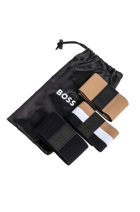 Стрічки опору для вправ Hugo Boss Iconic 3-pack колір барвистий Стрічки опору для вправ Hugo Boss Iconic 3-pack колір барвистий