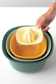 Brabantia Набір мисок з пресом для цитрусових колір барвистий