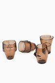 DOIY Набір склянок (4-pack) колір коричневий