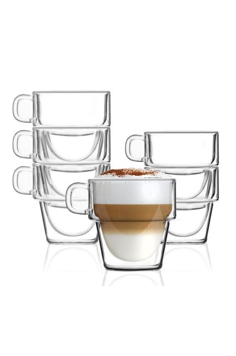 Vialli Design Набір склянок 280 ml (6-pack) колір прозорий Vialli Design Набір склянок 280 ml (6-pack) колір прозорий