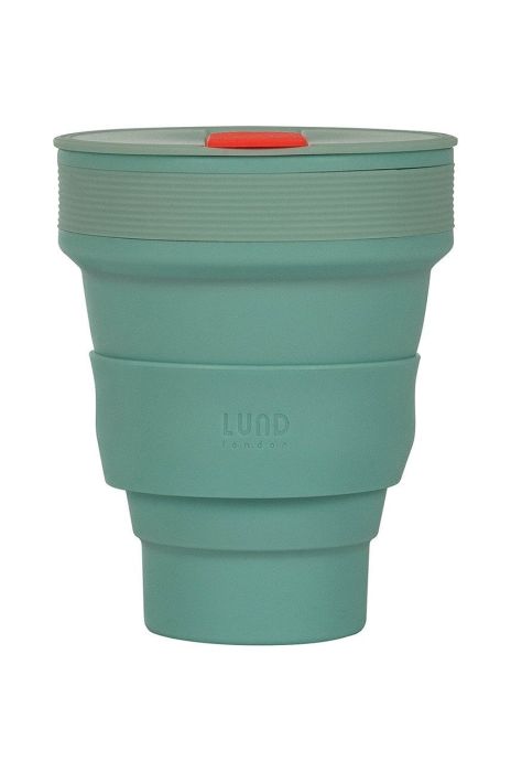 Складний стаканчик Lund London Collapsible Cup колір бірюзовий (2843801) Складний стаканчик Lund London Collapsible Cup колір бірюзовий (2843801)