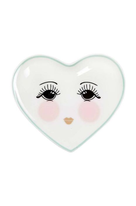 Miss Etoile Тарілка колір білий (2499334)