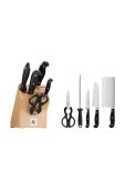 WMF Набір ножів з точилкою і ножицями Spitzenklasse Plus (6-pack) колір сірий WMF Набір ножів з точилкою і ножицями Spitzenklasse Plus (6-pack) колір сірий