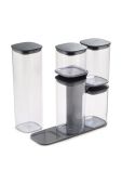 Joseph Joseph Набір контейнерів для зберігання з кришками Podium (5-pack) колір барвистий Joseph Joseph Набір контейнерів для зберігання з кришками Podium (5-pack) колір барвистий