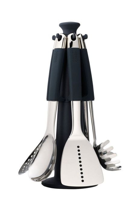 Joseph Joseph Набір кухонних аксесуарів з підставкою 100 Collection (6-pack) колір барвистий Joseph Joseph Набір кухонних аксесуарів з підставкою 100 Collection (6-pack) колір барвистий