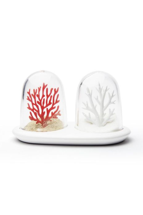 Qualy Сільничка і перечниця з підставкою колір барвистий (2696924) Qualy Сільничка і перечниця з підставкою колір барвистий (2696924)