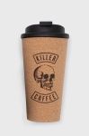 Кухлик для кави Luckies of London killer coffee колір барвистий Кухлик для кави Luckies of London killer coffee колір барвистий
