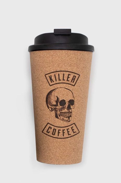 Кухлик для кави Luckies of London killer coffee колір барвистий Кухлик для кави Luckies of London killer coffee колір барвистий