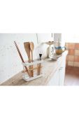 Підставка для кухонних інструментів Yamazaki Tosca колір білий (2868838) Підставка для кухонних інструментів Yamazaki Tosca колір білий (2868838)