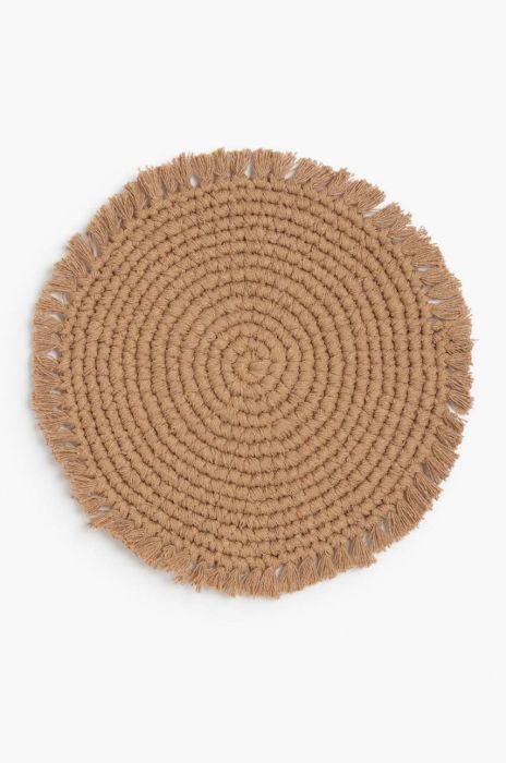 Підкладка Calma House Vera колір бежевий Підкладка Calma House Vera колір бежевий