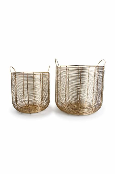 Набір декоративних кошиків S|P Collection Zulu 2-pack колір жовтий Набір декоративних кошиків S|P Collection Zulu 2-pack колір жовтий