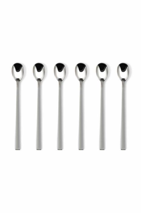 Набір коктейльних ложок Vialli Design 6-pack колір сірий Набір коктейльних ложок Vialli Design 6-pack колір сірий