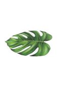Декоративна скатертина Madre Selva Monstera колір зелений Декоративна скатертина Madre Selva Monstera колір зелений