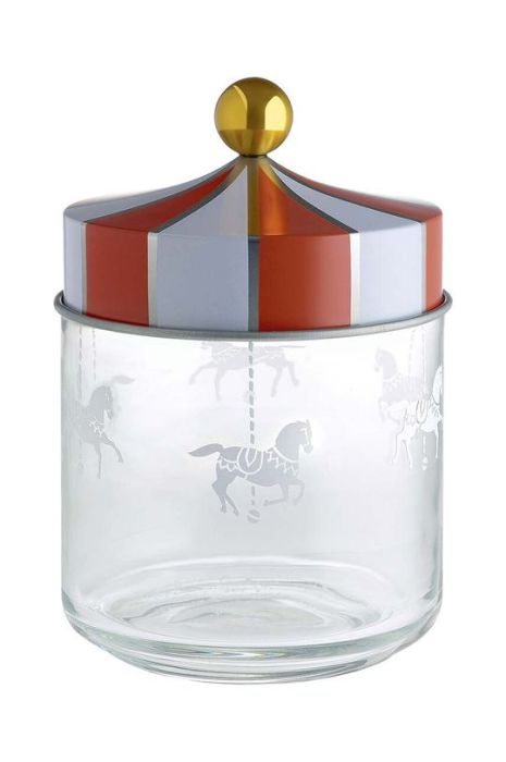 Контейнер з кришкою Alessi Circus колір барвистий (3307557) Контейнер з кришкою Alessi Circus колір барвистий (3307557)