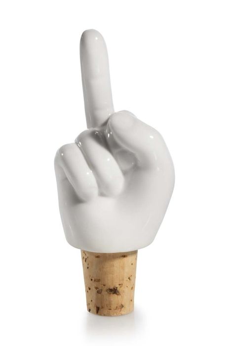 Винна пробка Donkey Fuck Off Hands колір барвистий Винна пробка Donkey Fuck Off Hands колір барвистий