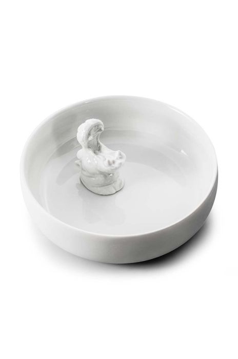 Декоративне блюдо Donkey Nellypotamus колір білий