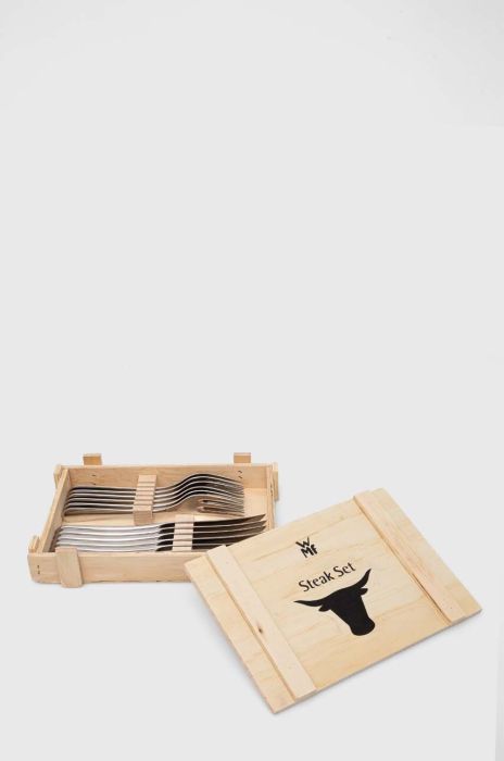 Набір столових приборів для стейків WMF 12-pack колір сірий Набір столових приборів для стейків WMF 12-pack колір сірий