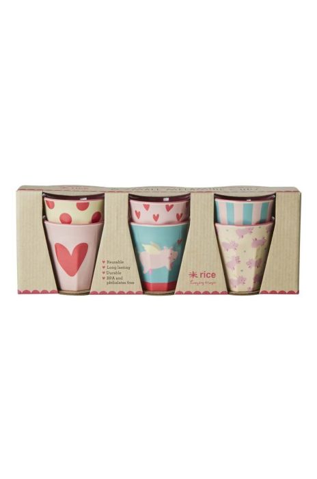 Набір чашок Rice 6-pack колір барвистий (3418176) Набір чашок Rice 6-pack колір барвистий (3418176)