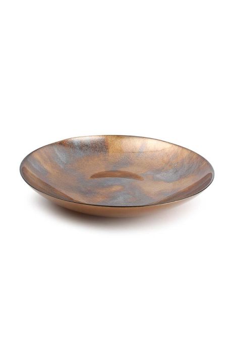 Декоративне блюдо S|P Collection Cosmo колір коричневий Декоративне блюдо S|P Collection Cosmo колір коричневий