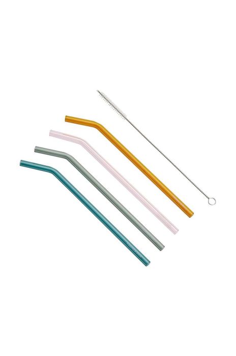 Набір трубочок зі щіточкою Villeroy & Boch Artesano 5-pack колір барвистий Набір трубочок зі щіточкою Villeroy & Boch Artesano 5-pack колір барвистий