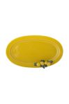 Сервірувальне блюдо Bloomingville колір жовтий