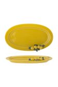 Сервірувальне блюдо Bloomingville колір жовтий