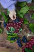 Сервірувальне блюдо Byon Grape колір барвистий Сервірувальне блюдо Byon Grape колір барвистий