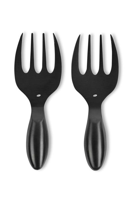 Набір виделок для закусок Byon Insalata 2-pack колір чорний Набір виделок для закусок Byon Insalata 2-pack колір чорний