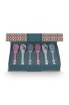 Набір чайних ложок Pip Studio Oriental Flower Festival 6-pack колір барвистий