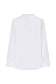 Бавовняна сорочка Seidensticker жіноча колір білий slim
