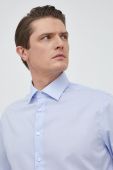 Бавовняна сорочка Seidensticker чоловіча slim класичний комір колір блакитний (2978744) Бавовняна сорочка Seidensticker чоловіча slim класичний комір колір блакитний (2978744)
