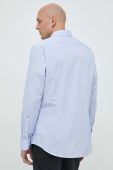 Бавовняна сорочка Seidensticker чоловіча regular колір блакитний Бавовняна сорочка Seidensticker чоловіча regular колір блакитний