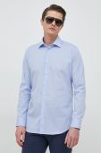Бавовняна сорочка Seidensticker чоловіча slim класичний комір колір блакитний (2978646) Бавовняна сорочка Seidensticker чоловіча slim класичний комір колір блакитний (2978646)