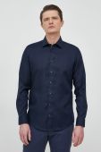 Бавовняна сорочка Seidensticker чоловіча колір синій slim класичний комір (2978549) Бавовняна сорочка Seidensticker чоловіча колір синій slim класичний комір (2978549)