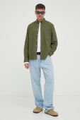 Сорочка Marc O'Polo чоловіча колір зелений regular комір button-down Сорочка Marc O'Polo чоловіча колір зелений regular комір button-down