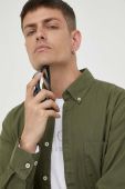 Сорочка Marc O'Polo чоловіча колір зелений regular комір button-down Сорочка Marc O'Polo чоловіча колір зелений regular комір button-down
