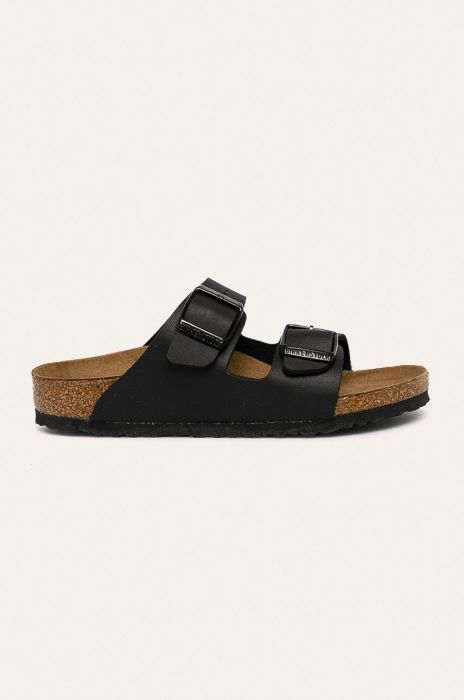 Birkenstock - Дитячі шльопанці Arizona Narrow Width колір чорний (828401) Birkenstock - Дитячі шльопанці Arizona Narrow Width колір чорний (828401)