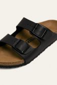 Birkenstock - Дитячі шльопанці Arizona Narrow Width колір чорний (828401) Birkenstock - Дитячі шльопанці Arizona Narrow Width колір чорний (828401)